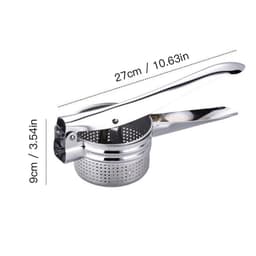 image-Premium Stainless Steel Potato and Food Presser