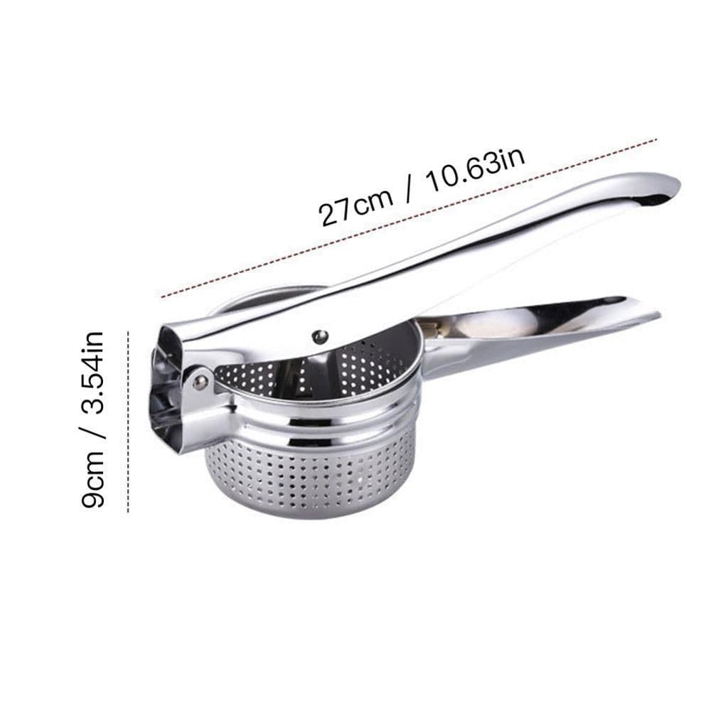 image-Premium Stainless Steel Potato and Food Presser