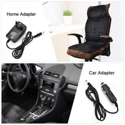 image-Portable Vibrating Heat Therapy Massage Cushion Mattress