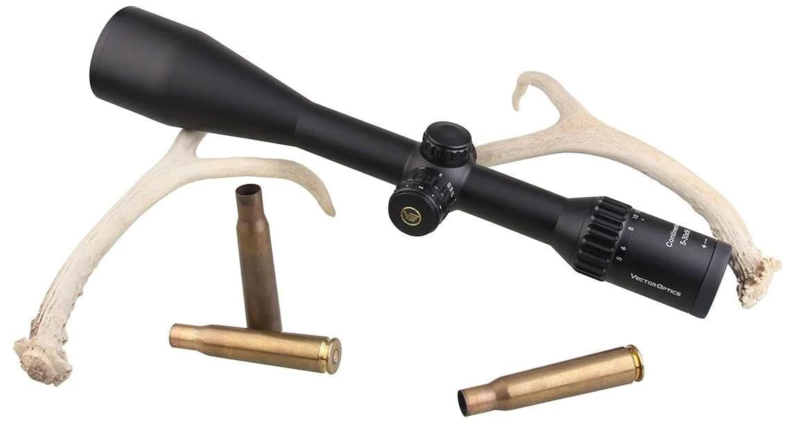 image-Vector Optics Continental HD 5-30x56 Hunting Riflescope 1/4 MOA Fit