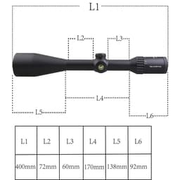 image-Vector Optics Continental HD 5-30x56 Hunting Riflescope 1/4 MOA Fit