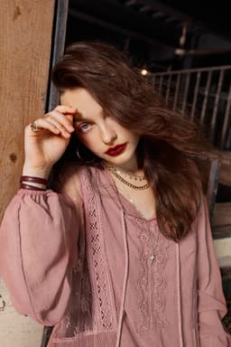 image-Solid Pure High Waist Casual Vintage Midi Dress Women,Autumn Stylish