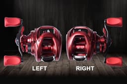 image-Fishing Reels 103H/103HL 7+1BB Gear Ratio 7.1:1 Max Drag 5kg Reel