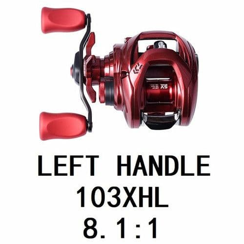 image-Fishing Reels 103H/103HL 7+1BB Gear Ratio 7.1:1 Max Drag 5kg Reel