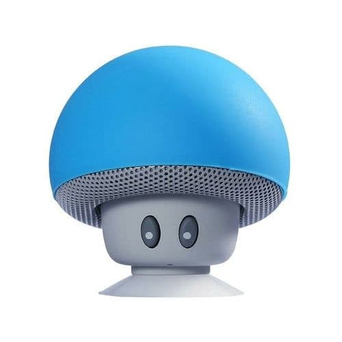 image-Portable Wireless Mushroom Bluetooth Speakers with Built-in Mic and