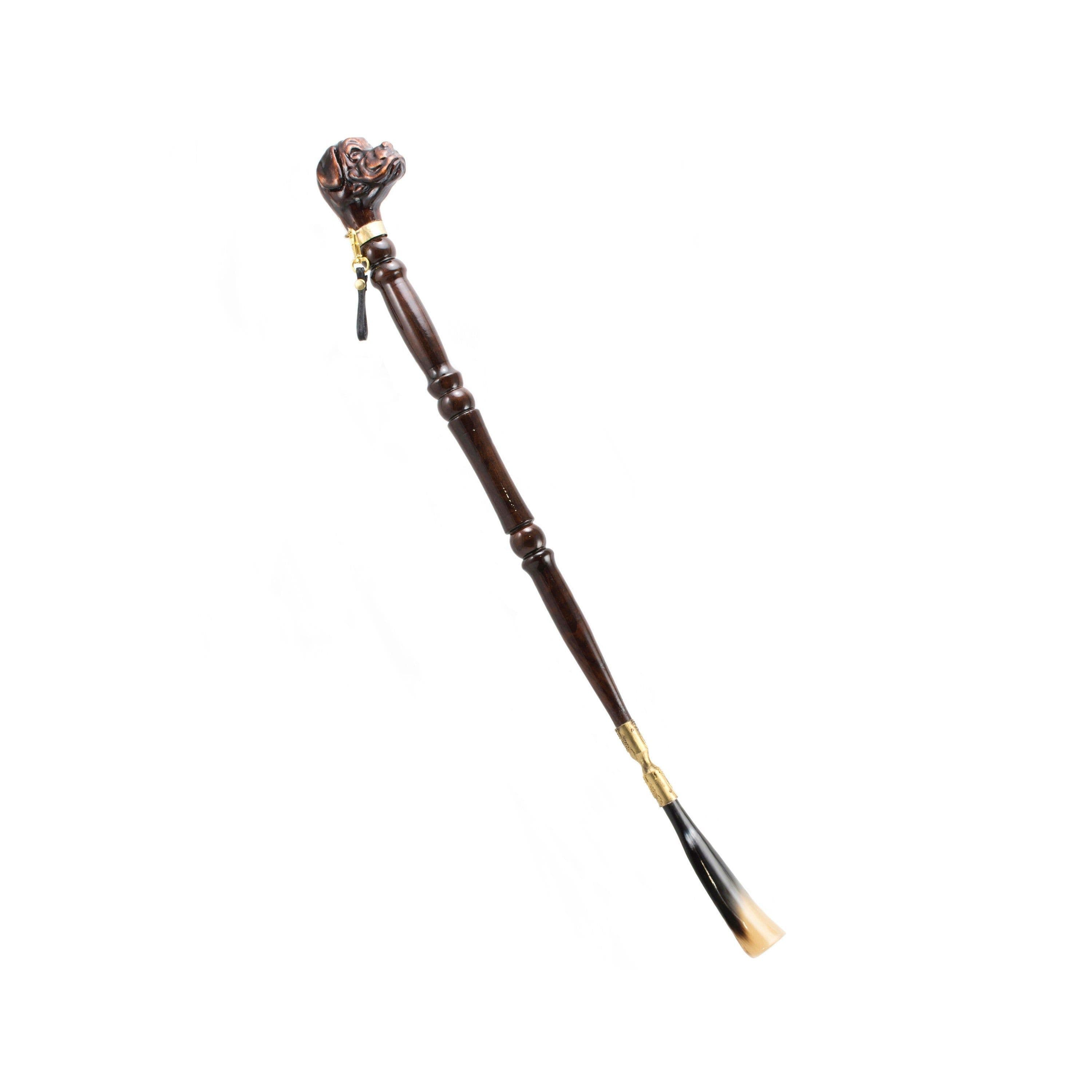 image-Personalized Shoe Horn Long Shoe Horn 28,5 inch Wood Shoe Horn