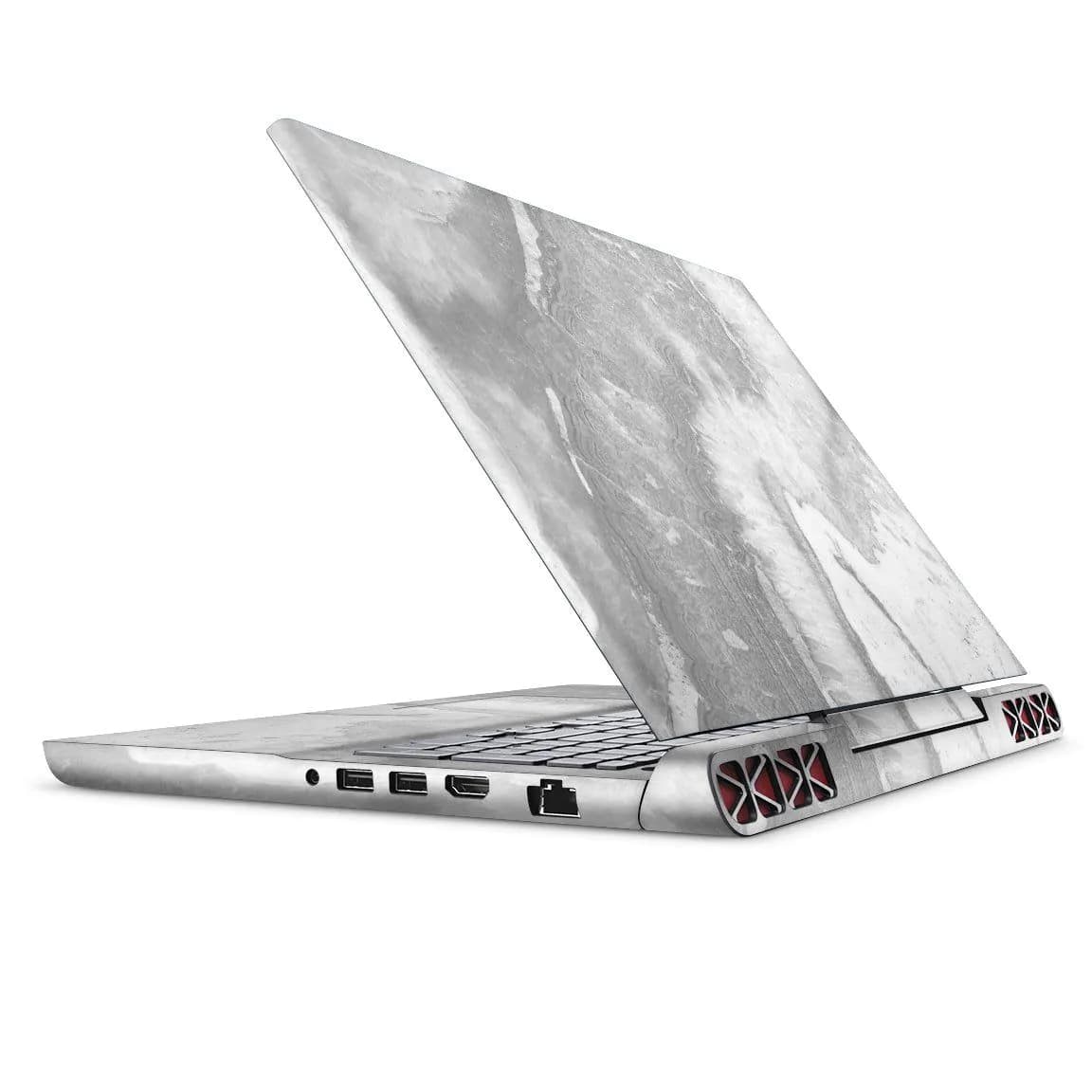 image-Gray Slate Marble V26 - Full Body Skin Decal Wrap Kit for the Dell