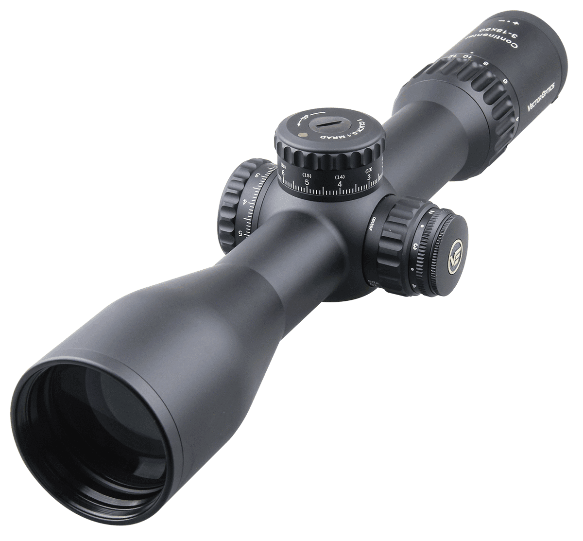 image-Vector Optics Continental 3-18x50 HD FFP Hunting Riflescope 1/10 MIL