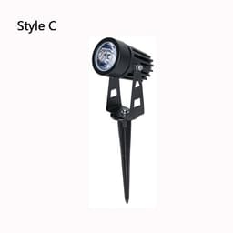 image-1W 3W LED Garden Lighting Outdoor Spike Lawn Lamp Waterproof Lighting Led Light Garden Path Spotlights AC110V 220V DC12V