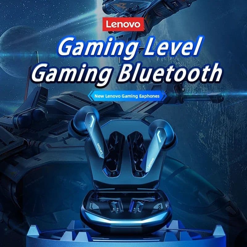 image-Choice Lenovo GM2 Pro TWS Wireless Headphones Earphone Bluetooth-compatible 5.3 Waterproof Headset with Mic for Xiaomi iPhone
