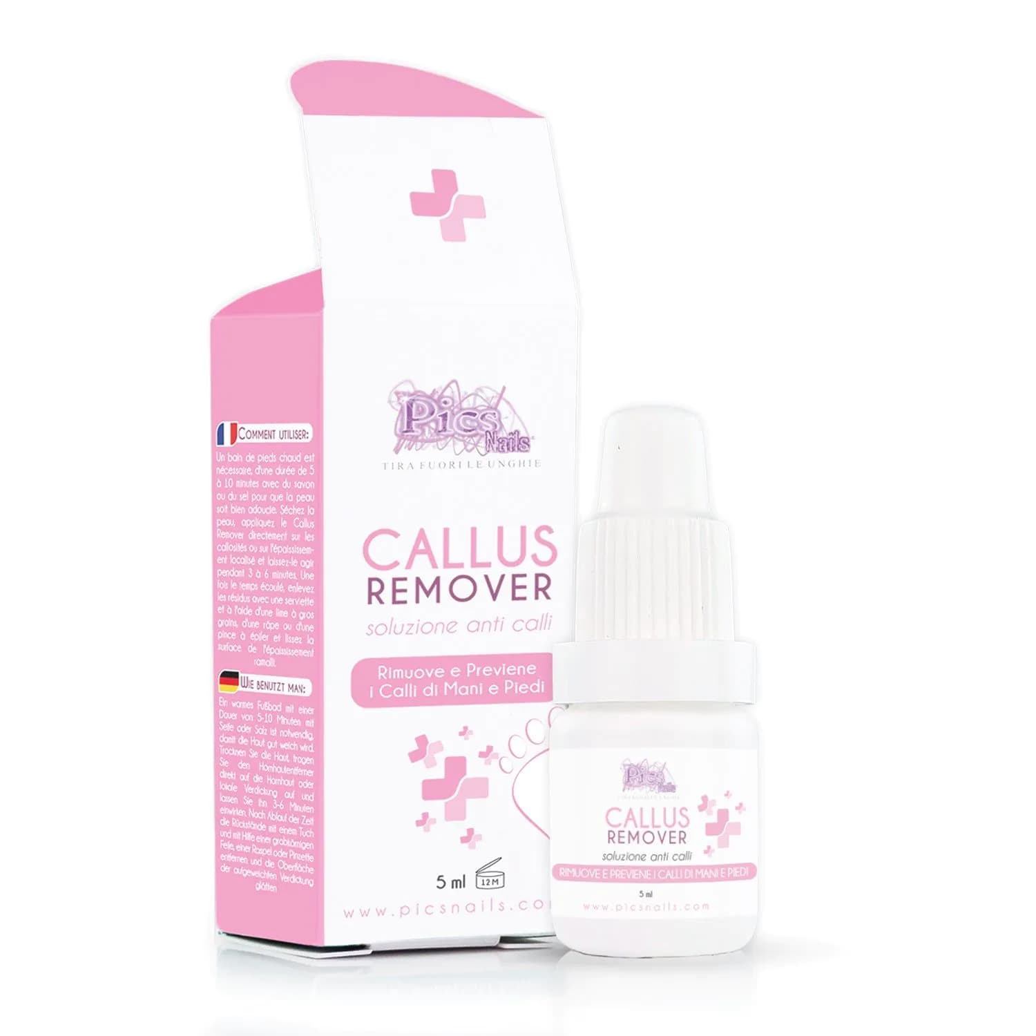 image-Rimuovi Calli Liquido Strong Professionale 5 Ml - Liquido Callifugo