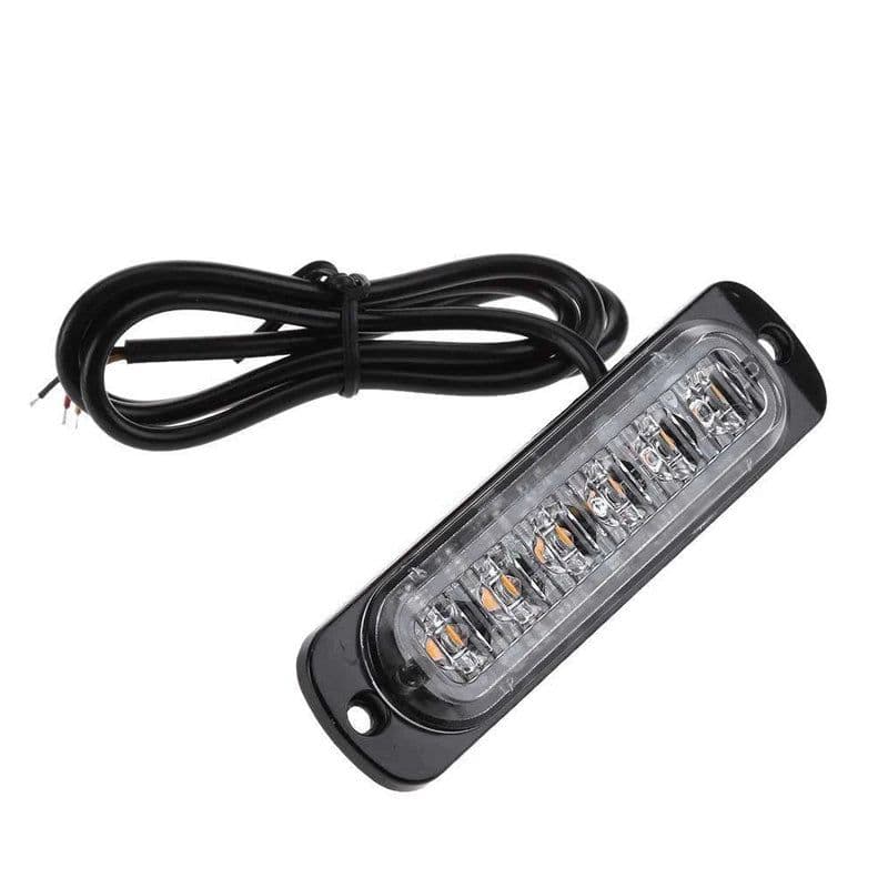 image-Led Side Marker Lights Amber Recovery Car 12V 24V LED Lighting Bar Orange Grill Breakdown Flashing led Emergency Strobe Lights