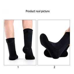 image-Non-Slip 3mm Neoprene Diving Socks Keep Marm Prevent Cuts Shoes Snorkeling Surf Swimming Warm Aqua Socks Beach Boots Beach