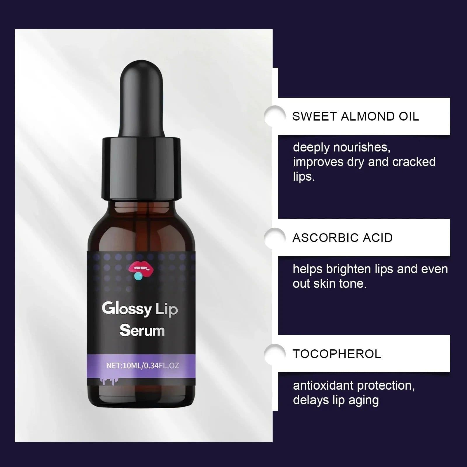 image-Instant Lip Plumping Essential Oil Nourishing Antiwrinkle Moisturising Sexy Lip Care Ultimate Plumping Lip Gloss Serum Cosmetics