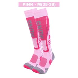image-High Quality Merino Wool Knee High Long Ski Socks Men Women Winter Outdoor Thermal Hiking Snowboard Thicken Warm Sports Socks