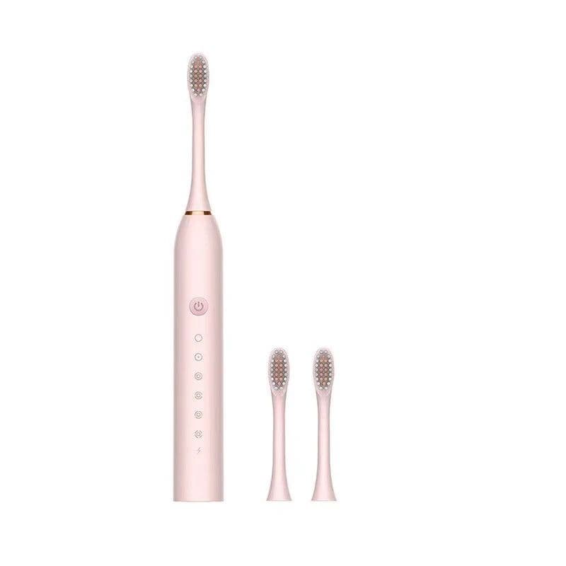 image-Sonic Electric Toothbrush for Adults IPX7 Waterproof DuPont Brush Head USB Rechargeable High Frequency Cleaning 6 Cleaning Modes