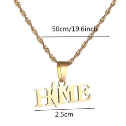 image-Stainless Steel Israel Map Pendant Necklace Hexagram Magen David Star of David Jewish Jewelry