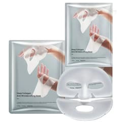 image-Deep Collagen Anti Wrinkle Lifting Mask Collagen Face Mask Overnight, Deep Collagen Mask for Lifting Firming Moisturizing(5Pack)