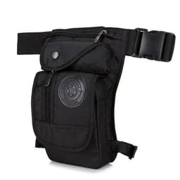 image-High Quality Men's Canvas Drop Leg Bag Military Motorcycle Multi-purpose Messenger Shoulder Bags Belt Hip Bum Waist Fanny Pack