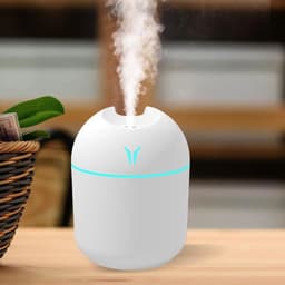 image-250ML USB Mini Air Humidifier Aroma Essential Oil Diffuser For Home Car Ultrasonic Mute Mist Maker Diffuser with LED Color Lamp
