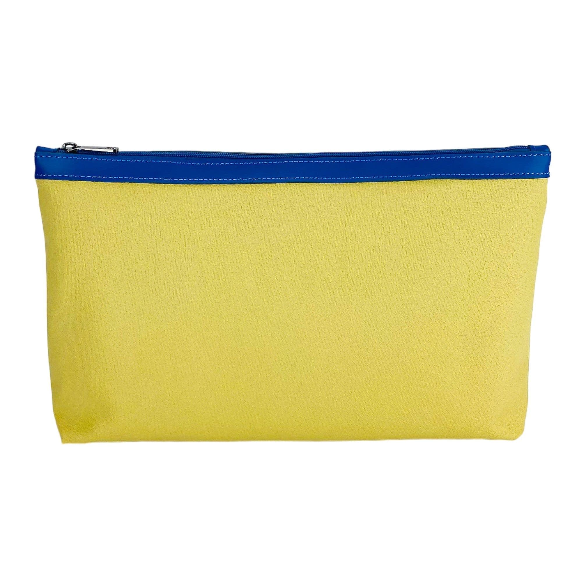 image-RB1024CH | Women's handbag in genuine leather Made in Italy with removable shoulder strap. Large internal removable bag. Polished gunmetal accessories - Royal blue color - Dimensions: 48x31x11 cm