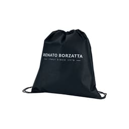 image-RB2003D | Shoulder/Wrist Bag in Genuine Full Grain Leather, Dollar Grain/Light. Removable Shoulder Strap and Handle. Color Blue. Dimensions: 22 x 14 x 2.5 cm. Packaging: Non-Woven Fabric Bag