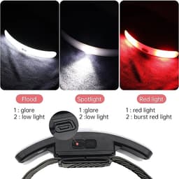 image-Led Headlamp Usb Rechargeable For Eyelash Extension Grafting Lamp Eye Protection Light Shadowless Nail Art Eyebrow Lip Tattoo