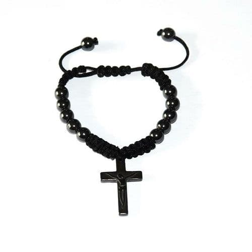 image-Beaded Bracelet New unique charm jewelry tiger head skull beads men's