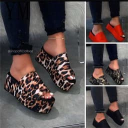 image-HOT Summer Sandals Women Wedges Shoes Pumps High Heels Sandals Flip