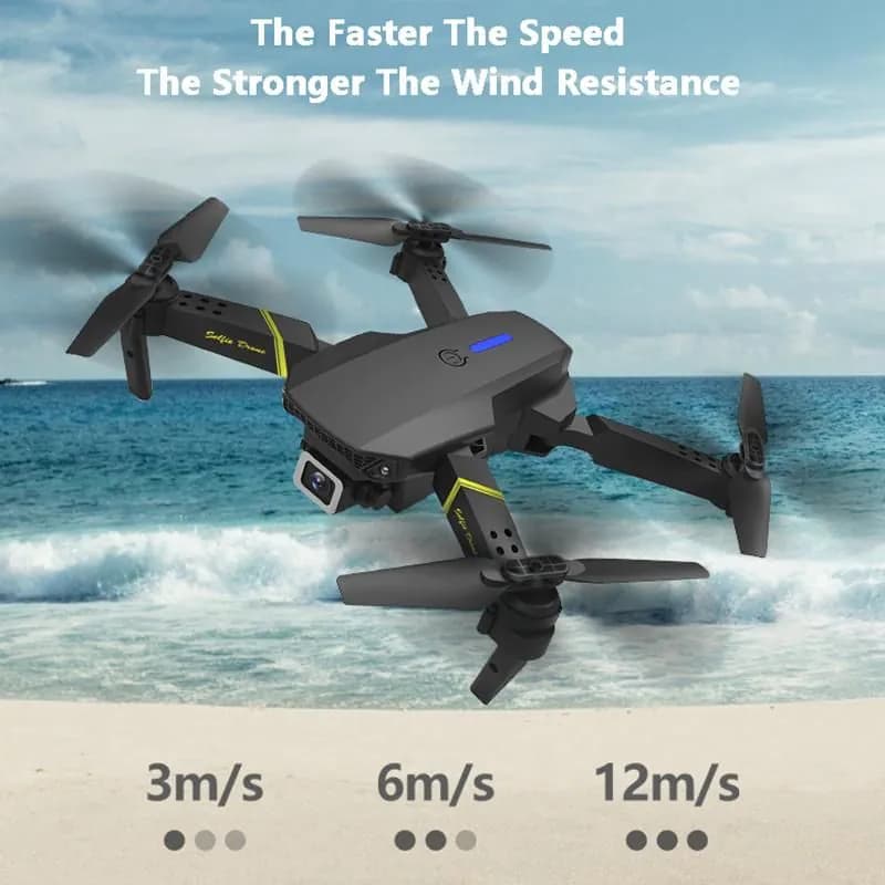 image-Global Drone 4K Camera Mini vehicle Wifi Fpv Foldable Professional RC