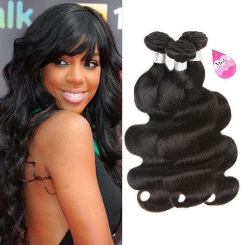 image-10A Brazilian Virgin Hair Body Wave 100% Human Hair Weave 3 Bundles