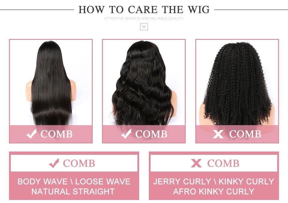 image-Ombre Blonde 13x4 Lace Front Human Hair Wigs 130% 150% Density Lace