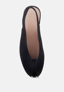 image-Gretchen Mustard Slingback Flat Sandals