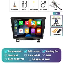 image-Android 15 Carplay Auto 2K Screen Car Radio Multimedia Player For SsangYong Tivoli 2015 -2022 Autoradio Stereo 2din Head Unit