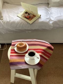image-Retro Stripe Placemat Set of 4 Pcs for Table Setting