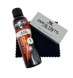 image-Bring Back Black™ Separate Reviver Plastic Restoration Bottles 120ml With 4 x Silk Cloths