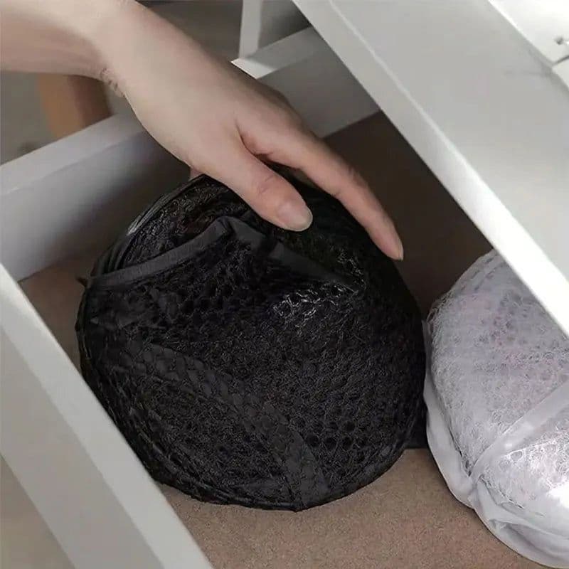 image-Mesh Pop-up Laundry Basket, Laundry Basket, Foldable Dirty Clothes Storage Basket, Large Capacity Storage Basket