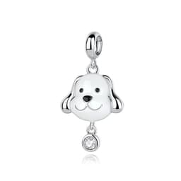 image-Original 925 Sterling Silver Charms Love Pets Dog Cat Paw Print Pendant Beads Fit Brand Bracelets Necklaces Women DIY Jewelry