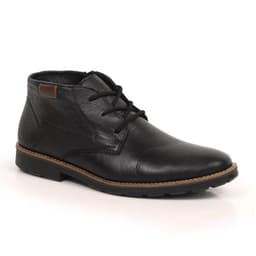 image-Leather boots insulated with sheep wool Rieker M RKR568