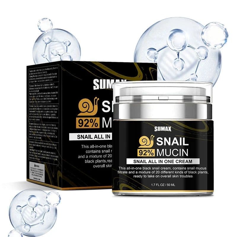 image-92% Snail Mucin Cream All-in-one Face Moisturizer Anti-aging Firming Cream Pore Minimizer Oil Control Moisturizer All Skin Types