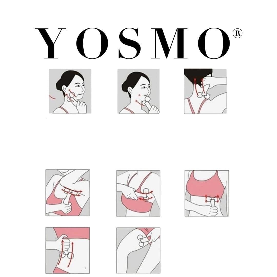 image-YOSMO 3D MASSAGE ROLLER FACE - FACE ROLLER