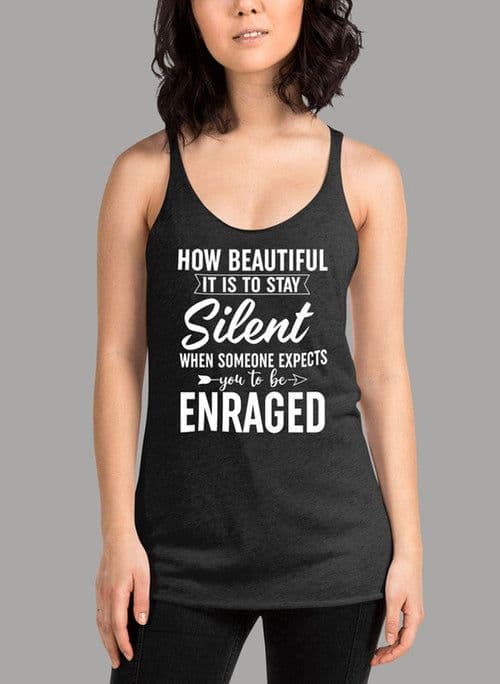 image-How Beautiful It Is To Stay Silent Women's Tank Top