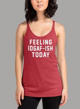 image-Feeling IDAF ISH Today Women Tank Top