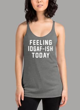image-Feeling IDAF ISH Today Women Tank Top