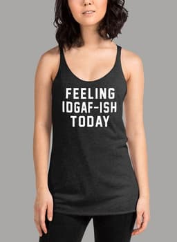 image-Feeling IDAF ISH Today Women Tank Top