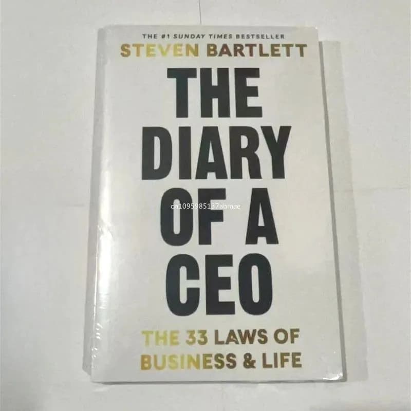 image-The Diary of a CEO: The 33 Laws of Business and Life English Books