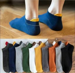 image-10/5/3pairs Breathable Con Sports Stockings Men Bamboo Fiber Autumn and Winter Men Socks Sweat Absorption Deodorant Business Sox