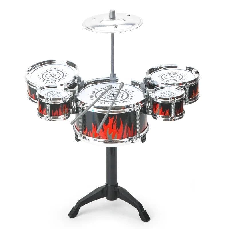 image-Drum sets for children beginners children's toys dynamic jazz drums for western percussion instrument