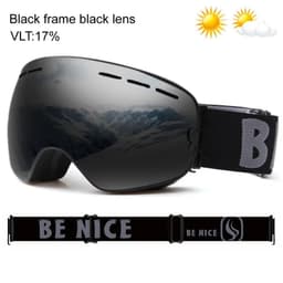 image-UV400 Double Layers Anti-fog Ski Goggles Lens Ski Mask Glasses Skiing Snow Snowboard Eyewear Mirror Polarize Goggles for Men
