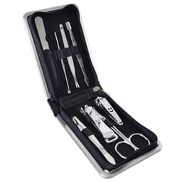 image-8pc Gents Manicure Set in Leather Wallet | DGI-1683 | GM-40 | AS-15382